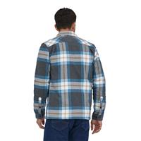 Patagonia Men's Insulated Organic Cotton MW Fjord Flannel Shirt - Forestry / Ink Black (FYIN)