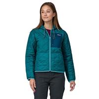 Patagonia Women's Diamond Quilted Bomber Hoody - Belay Blue (BLYB)